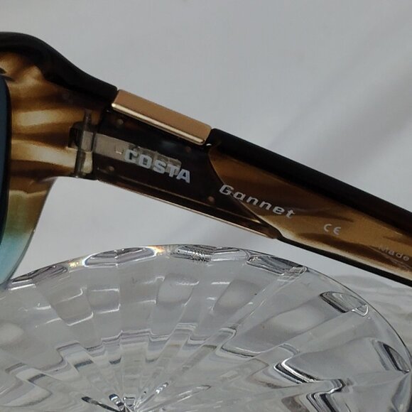 Costa Gannet Blue Lens Tortoise Frame Women's Sunglasses Polarized 58mm - Picture 6 of 11